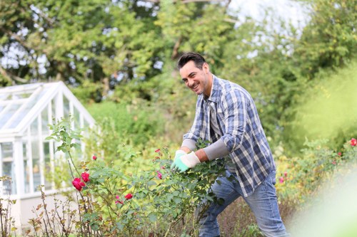 Trustworthy tree service team working in Southwark